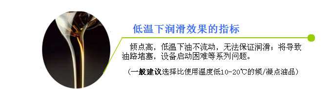 潤滑油脂的傾點對選擇潤滑油脂的意義—長沙合軒化工